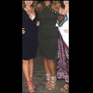 Olive Green Midi Dress